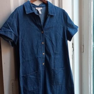 Talbots denim dress Size 16